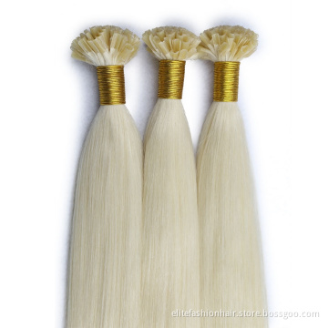 U Tip Hair Wholesale Raw Indian Kinky Curly Itip Keratin Bonds Flat U Remy Human Hair Extensions Micro Links Microlink